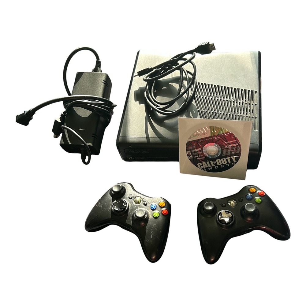 Xbox 360 Slim 250GB Bundle OEM Controller HDMI COD Ghosts Tested